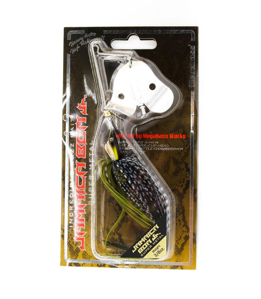 Megabass Jamaica Boa JR 3/8 oz Buzzbait Sinking Lure Blue Gill (4569)