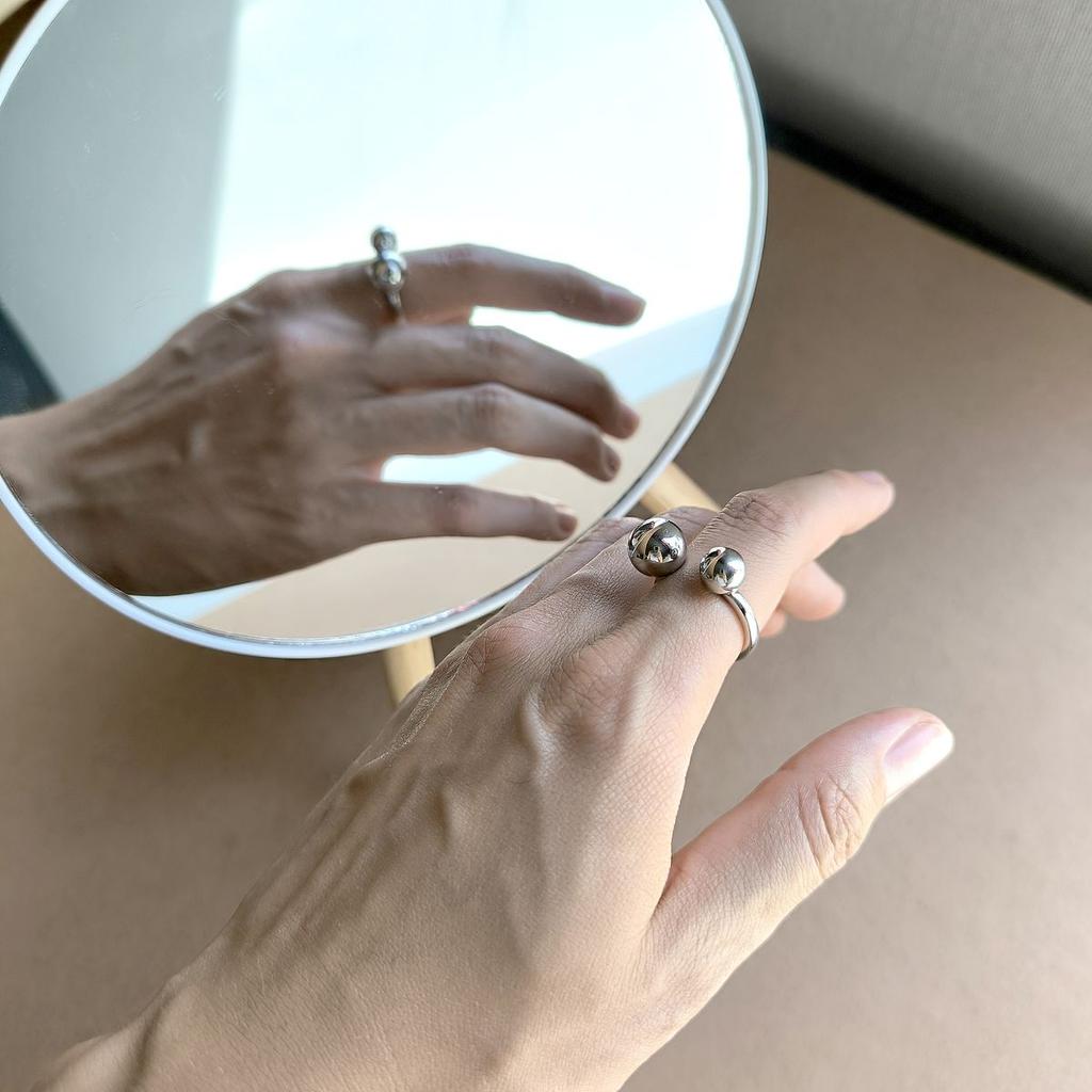 Silberring ohne Steine, Produktgewicht 4,44 g (2161158)