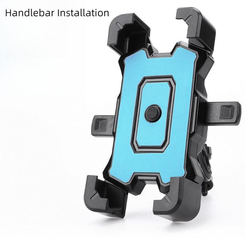 

Adjustable Electric Bike Motorcycle Bicycle Riding Shockproof Bracket Phone Holder Mount for Bike Handlebar Bicycle