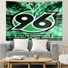 Hannover 96 Football Print Tapestry, Lightweight Wall Hanging, for Bedroom, Dorm, Living Room, Home Art Decor, Birthday Christmas Gift for Friends