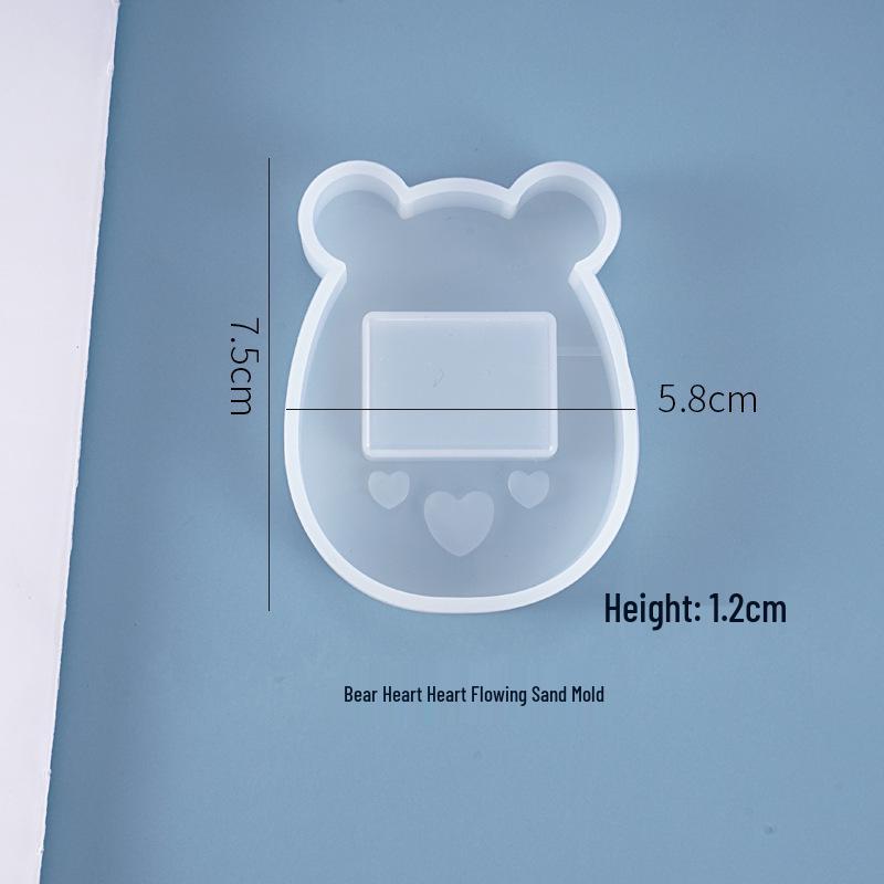 Poppy DIY Crystal Epoxy Sand Flow Pendant Silicone Mold Kit