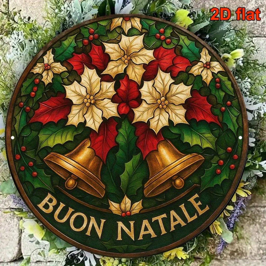 2D Flat Metal Wall Sign Decor