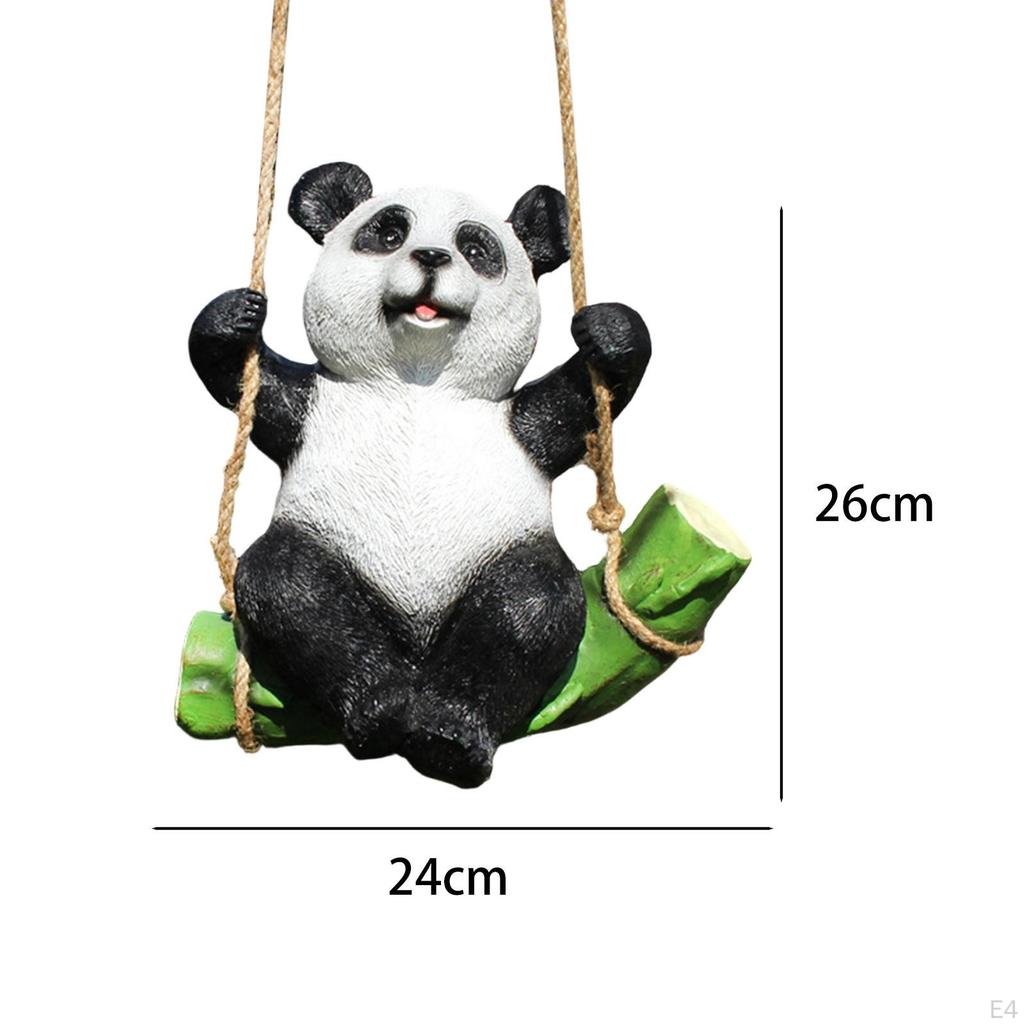Decorative Hanging Figure Made of Resin with A Garden Animal Motif, Collector's Item for