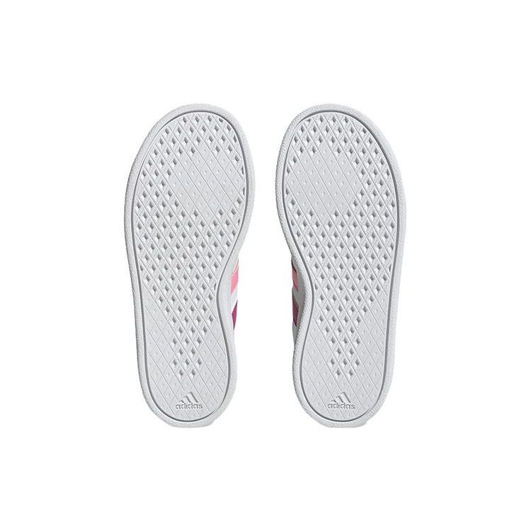 adidas Neo Breaknet 2.0 Non-Slip Low-Top Kids Skate Shoes Kids Sneakers White Pink HP8959