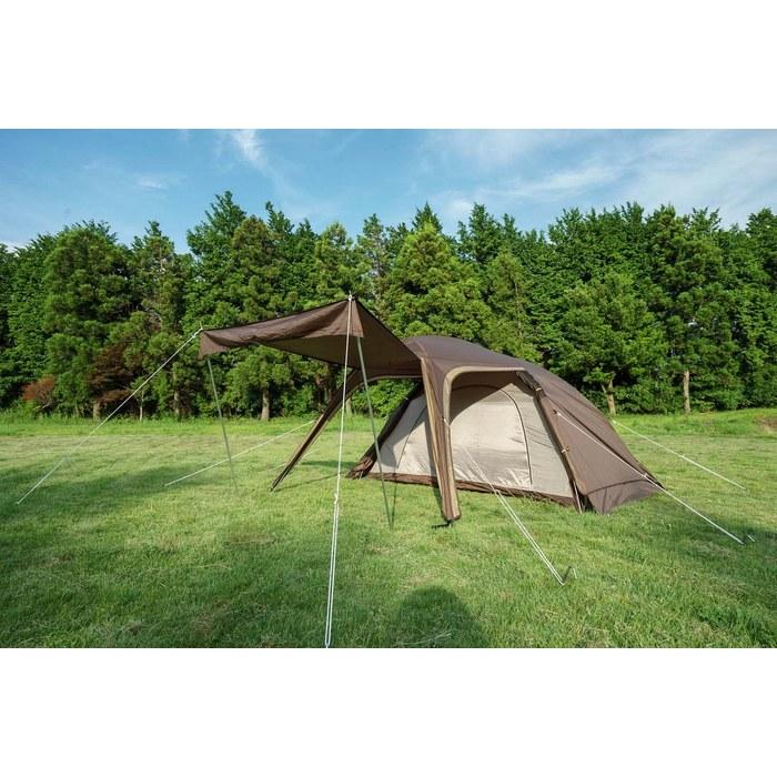 Ogawa Stacy Farda Tent [2-3 Person] Dark Brown x Sand Beige 2618