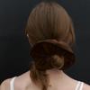 Crisp Volume Scrunchie (dark Brown)