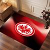 Eintracht Frankfurt Football Print Crystal Velvet Rug, Comfortable Water Absorbent Non Slip Indoor Floor Carpet