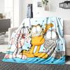 1Pc Garfield'S Hug Adventure Blanket For Couch Bed Plush Cozy Fuzzy Blanket Super Soft Warm Blankets For Fall And Winter 091873