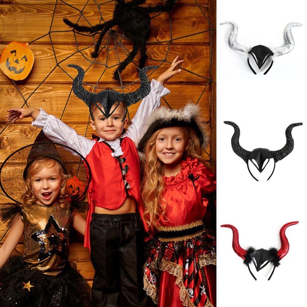 Witch Hair Accessories Halloween Headband Evil Magic Witch Headpiece  Halloween Party