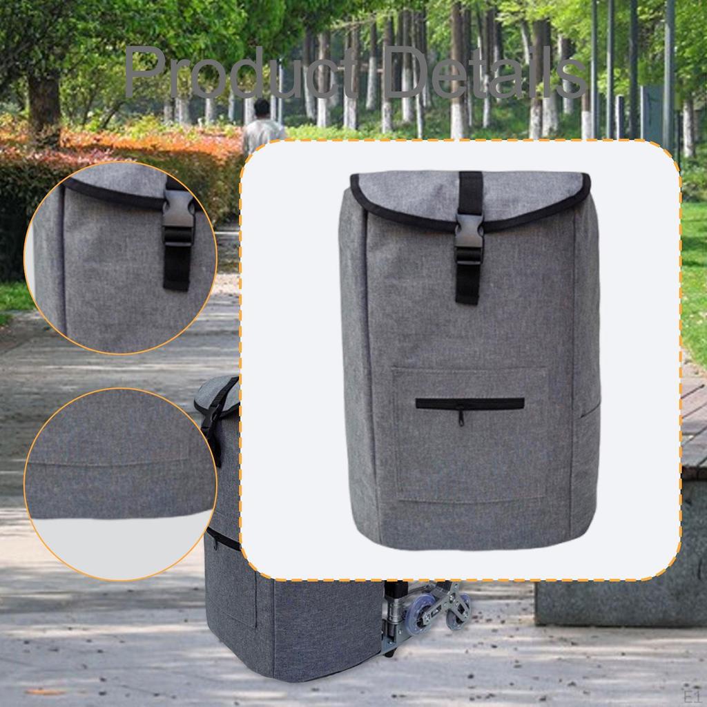 Replacement Bag for Grocery Cart Trolley Folding Storage Durability Easy Carrying Oxford Cloth