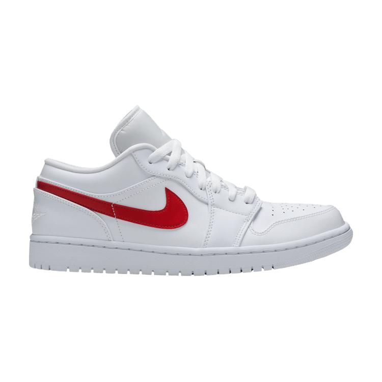 Jordan 1 Low White University Red (Women s) 40