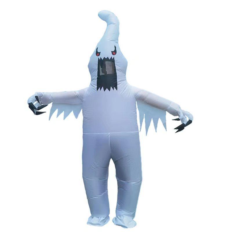 Ghost Halloween Inflatable Costume Adult Carnival Party Cosplay  Venue Decor