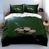 Soccer Ball On Grass. Bedding Sets Duvet Cover Sets Duvet Covers Pillowcases(1 * Duvet Cover 2 * Pillowcases, Without Duvet Insert)