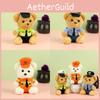 Delightful Police Traffic Teddy Bear Plush Toy Keychain For Cars And Bikes