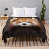 Waschbär Kuscheldecke Waschbär Geschenke für Mädchen Jungen Frau Weich Leicht Warm Fleece Flanell Plüschdecke für Bett Sofa Couch