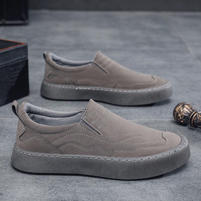 Autumn new men's shoes fashion trendy shoes men's business shoes large size casual shoes