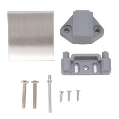 Cabinet Door Lock Buckle Metal Nylon Drawer Lock Handle Mounting Set for RV Yacht 7mm Opening P07