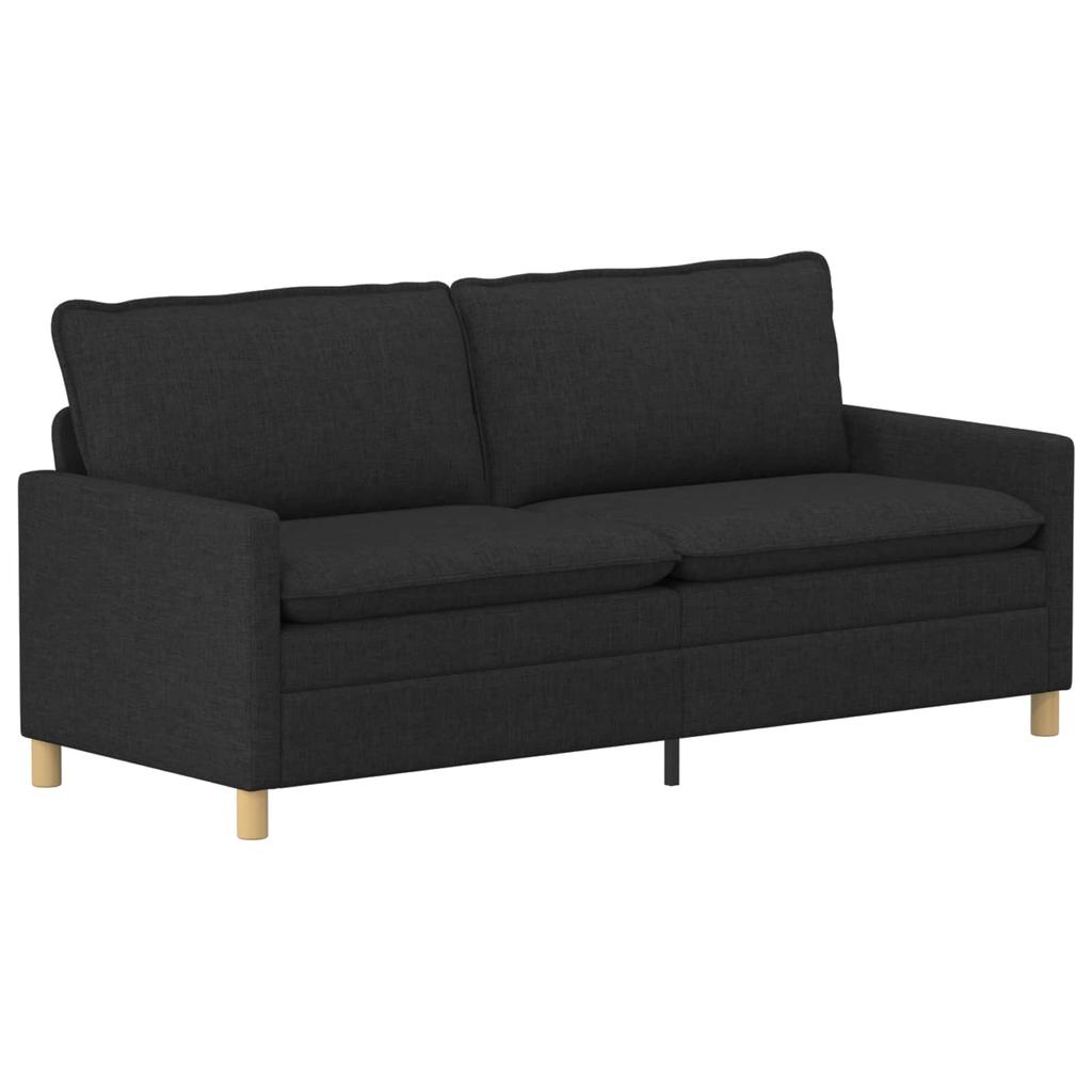 Sofa Black 196 x 81 x 87.5 cm Fabric