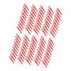 100Pcs Plastic Cutter Blades Lawn Mower Cutting Tool Replacement Garden Pruning AccessoriesRed