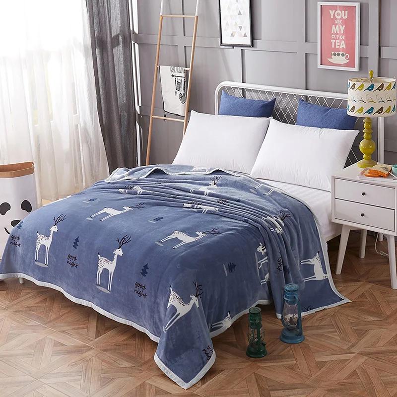 White Floral Throw Blanket Luxury Warm Fuzzy Soft Cozy Flannel Blanket for Home Sofa Couch Chair Decorative Bedroom Bed Blankets
