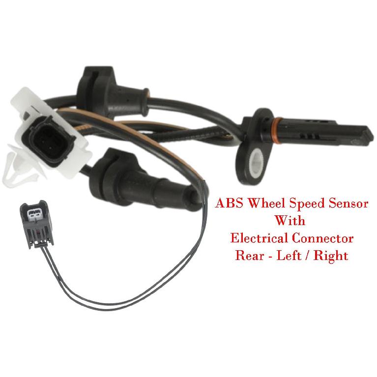 ABS Wheel Speed Sensor + Connector  Rear Left / Right Fits:TSX  Accord Crosstour