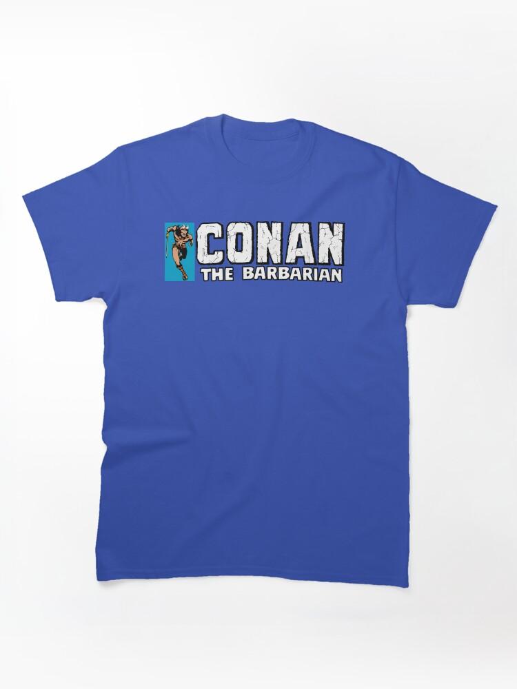 Conan the Barbarian CONAN THE BARBARIAN TITLE ART REPRODUCTION Classic Unisex T-Shirt