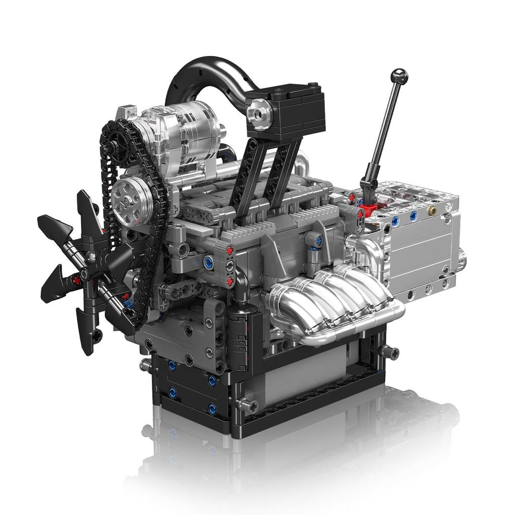 Yuxing 10212 Rotary Engine Building Blocks – 2025 Electric Remote Control Assembly Toy Gift