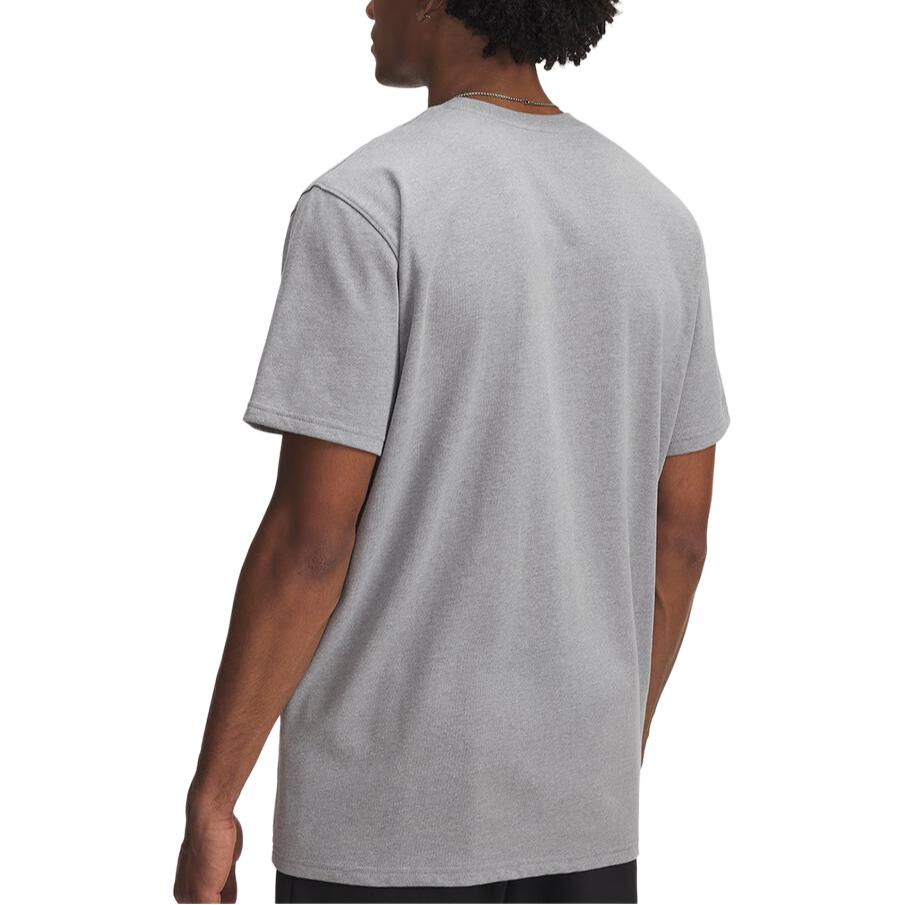 Under Armour T Shirts Men's Gray Crew Neck Moderate 1387107-035