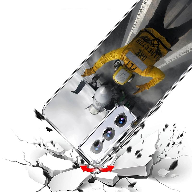 Military Aircraft Warship Fighter Phone Case For Samsung Galaxy S26 S25 Edge S24 S23 Ultra S22 Plus S21 S20 FE Soft TPU Back Cov