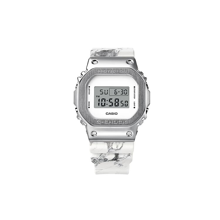 

CASIO Унисекс Серия Full Metal Серые Часы GM-5600MA-7PRM GM-5600MA-7PRM Marble Pattern Strap