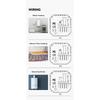 Tuya WiFi Smart Knob Thermostat Underfloor heating, water-gas boiler, household room, programmable thermostat Works with tuya