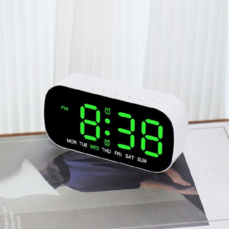 Practical Digital Alarm Clock With Easy To Read Large Screen 2 Alarms Temperature Display Calendar For Varied Schedules