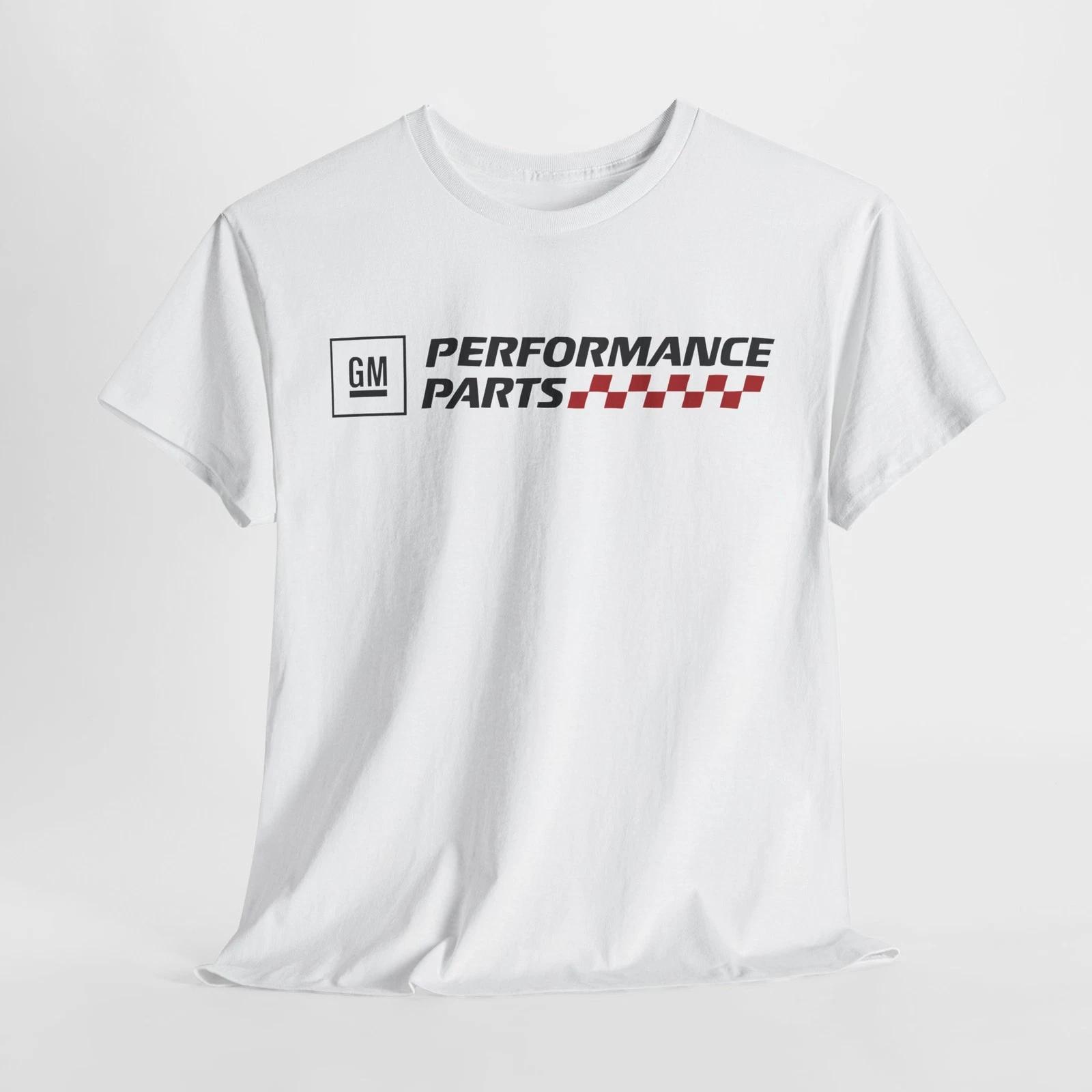 Футболка с логотипом GM Performance Parts Графическая футболка с изображением гоночного маслкара S-5XL S