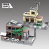 Battlefield Military House Architecture Building Blocks City Street View Construction Bricks Toy Christmas Gift for Kids