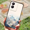 Für Vivo Y17s Hülle Mode Cartoon Schwarz Silikon Weiche Rückseite Hülle Für Vivo Y17s Handyhülle Cover 6,56" Y 17 s Funda Coque