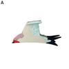 Women Hair Claw Pigeon Wing Design Back Head Hair Clip Lightweight Comfortable Anti-slip Teeth Hair Styling Clip