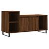 TV Cabinet Brown Oak Look 100 x 35 x 55 cm Engineered Wood