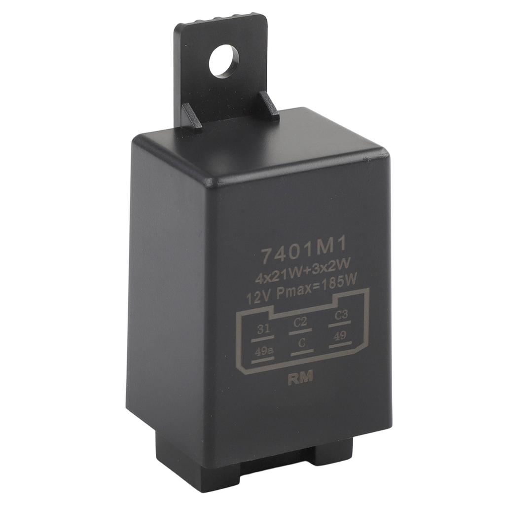 12V Flasher Sensor Relay for Tractors and Vintage Vehicles 6 Pin Connection Reliable Performance with OEM 335200160