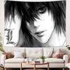 Fashion Hot DDeathS Cool NNote Anime Tapestry Decoration Bedroom Dormitory Background Cloth Holiday Living Room Club Tapestry