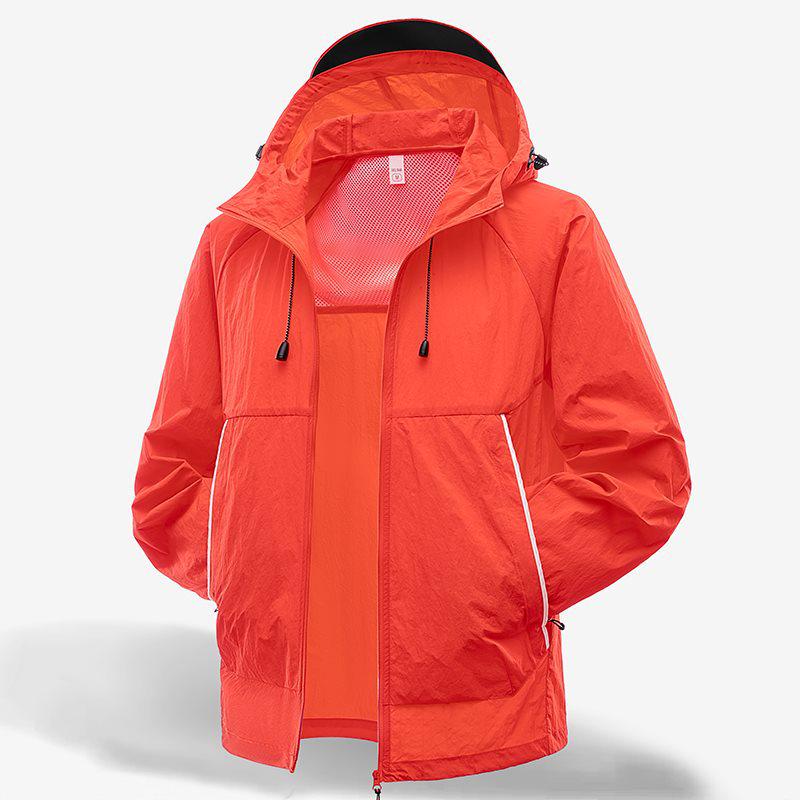 2025 Spring/Summer Sun Protection Clothing - Antibacterial Yarn with Reflective Nylon & YKK Zipper