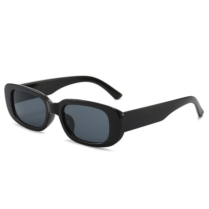 Retro Oval Women's Fashionable Anti-UV Sunglasses: Versatile European & American Small Frame