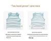 2-Piece Newborn Modal Half-Sleeve Anti-Spill Vest Set for Outdoors