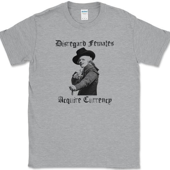 Disregard Females Acquire Currency T-Shirt Funny Priorities Money Tee S разноцветный