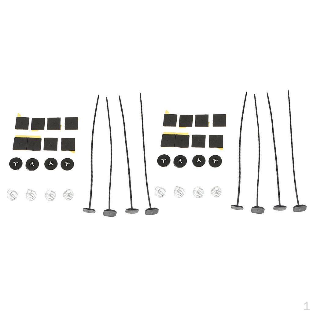 

2x Electric Cooler Fan Tie Strap Mounting Kit Universal Ties