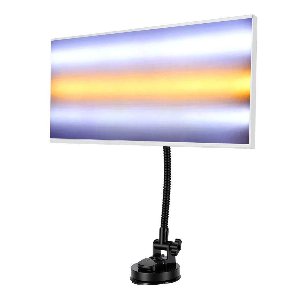 Beulenreparatur Lichtplatte USB-betrieben Verstellbarer Winkel LED-Beulenreflektor Linienplatte mit Saugnapf für Auto Lackschadenfrei