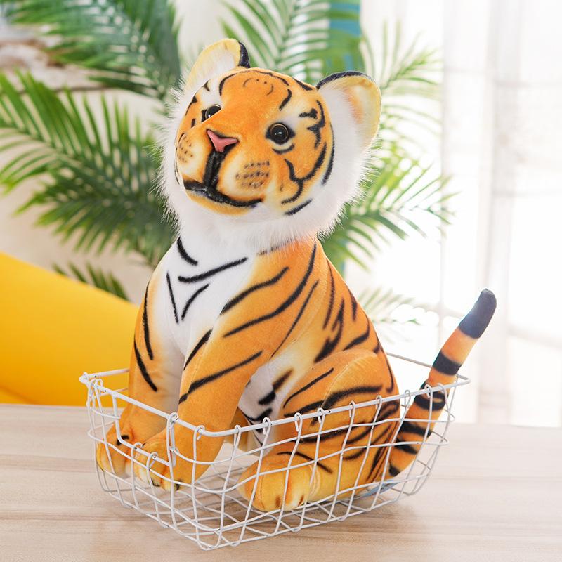 Simulated tiger plush toy super cute doll ragdoll scratcher gift boy plush doll