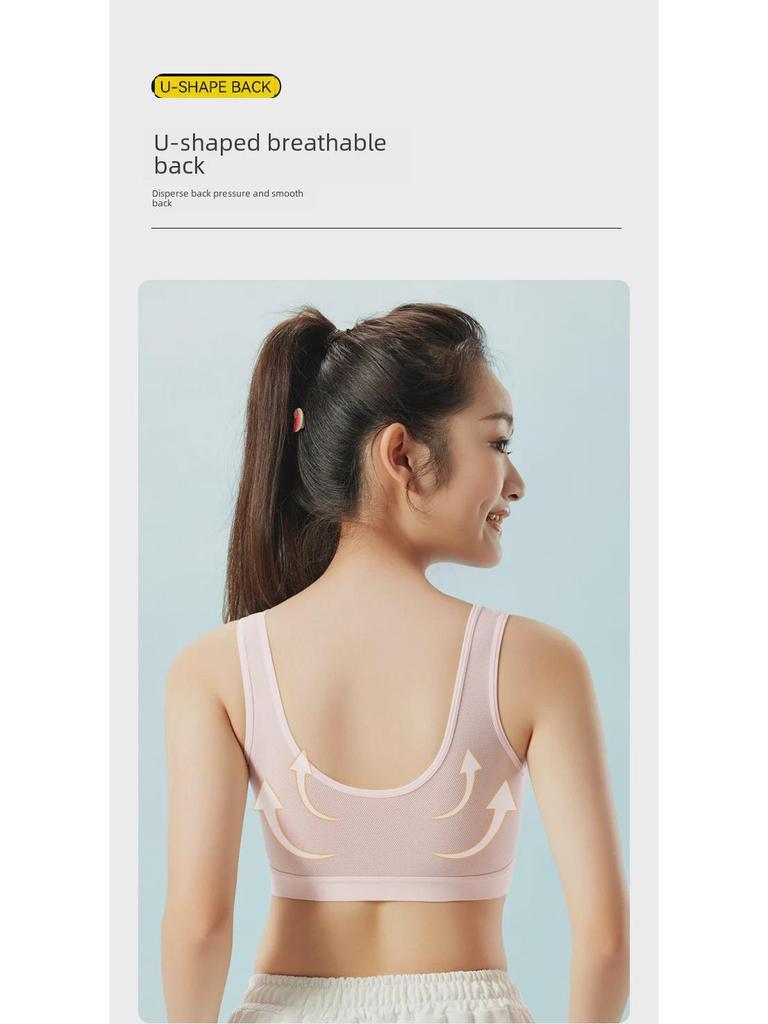 Anfiya Mädchen Sportweste - Bequem, Atmungsaktiv, Kühlend auf der Haut Junior & Senior High School Unterwäsche