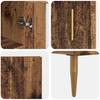 Highboard 2 pcs Reclaimed Wood Wood Based Material