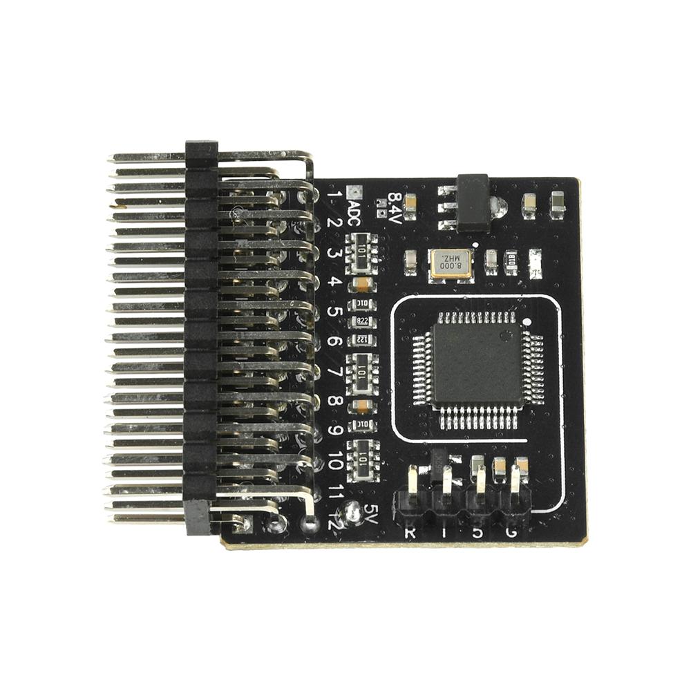 CRSF ELRS 2.4G 12CH PWM Signal Adapter DC 5-12V ExpressLRS3.0 RX 2400RX PWM/CRSF For RC FPV Drone Fixed Wing Car Boat Quadcopter