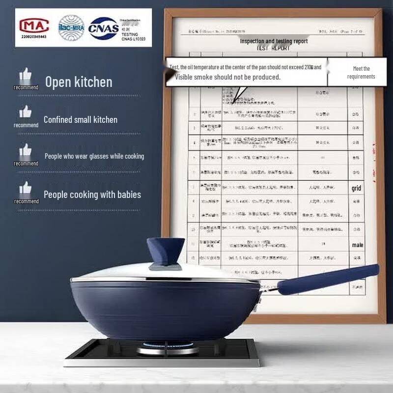 COOKER KING 30cm Non-Stick Induction Wok